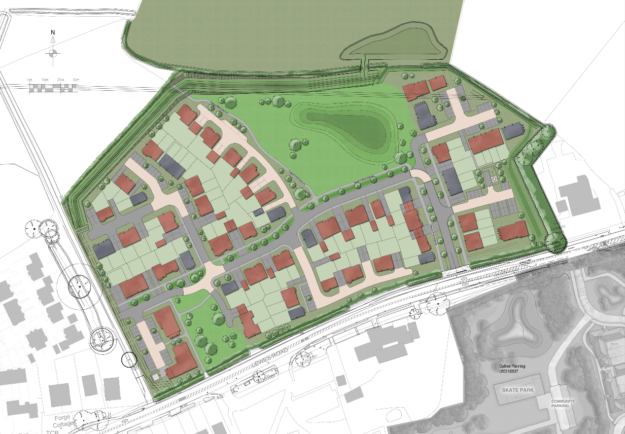 Site Plan for Lewes road Ringer