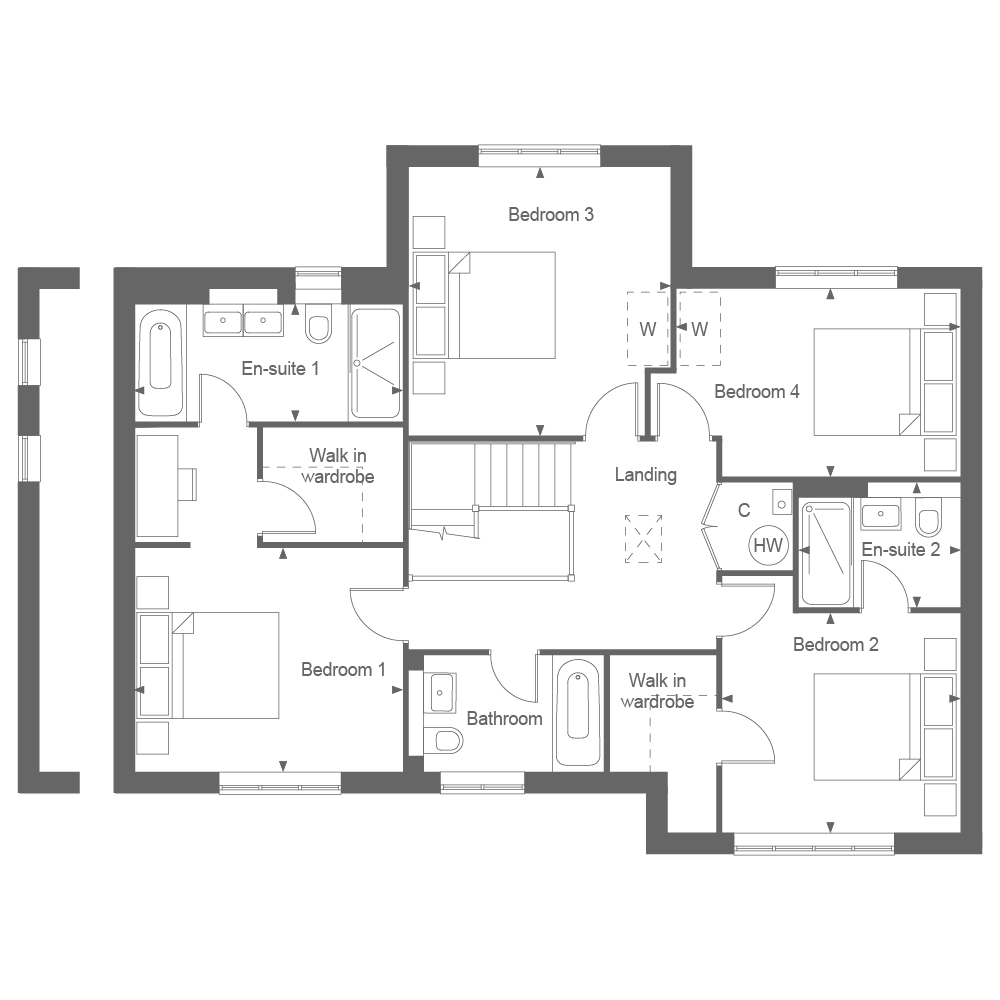 Crimbourne FIrst Floor